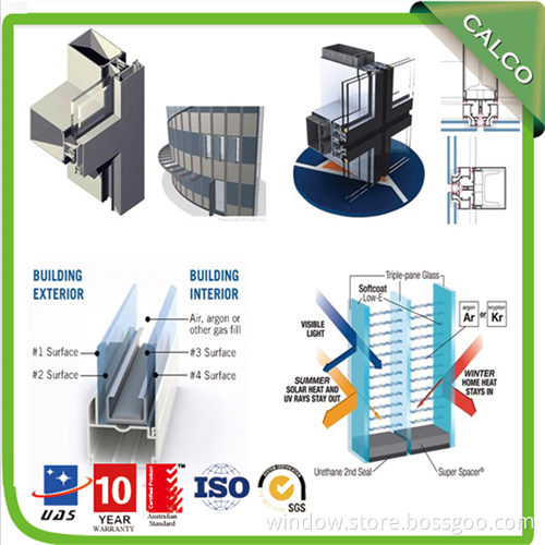 INVISIBLE FRAME GLASS CURTAIL WALL